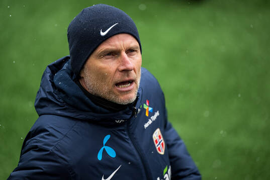 Ståle Solbakken, head coach of the Norwegian national