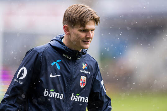 David Møller Wolfe of the Norwegian national football team