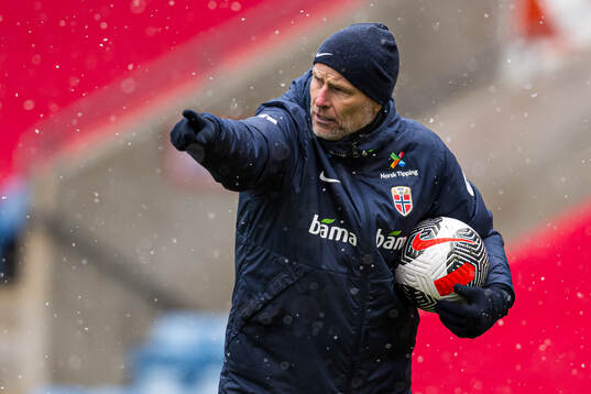 Ståle Solbakken, head coach of the Norwegian national