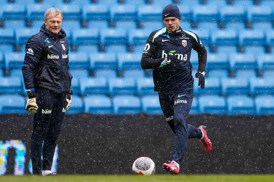 Julian Ryerson of the Norwegian national football team