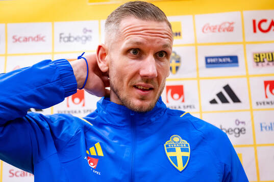 Goalkeeper Robin Olsen of Sweden