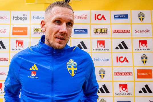 Goalkeeper Robin Olsen of Sweden