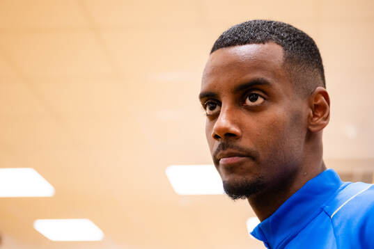 Alexander Isak of Sweden