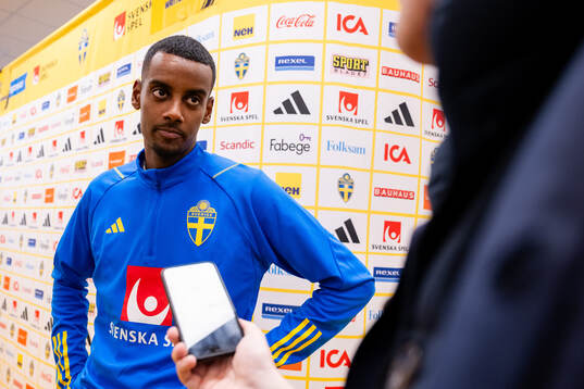 Alexander Isak of Sweden
