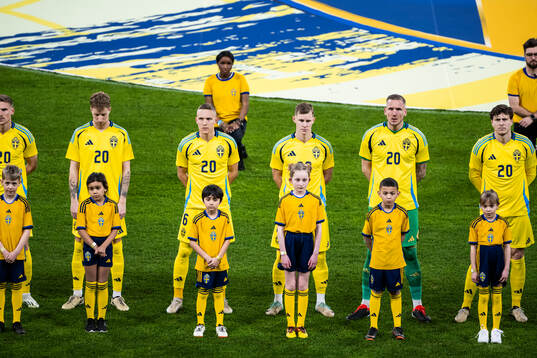 Samuel Gustafson, Ludwig Augustinsson , goalkeeper Robin