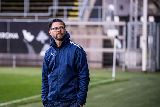 Eskilsminne IFs huvudtränare Martin Pringle