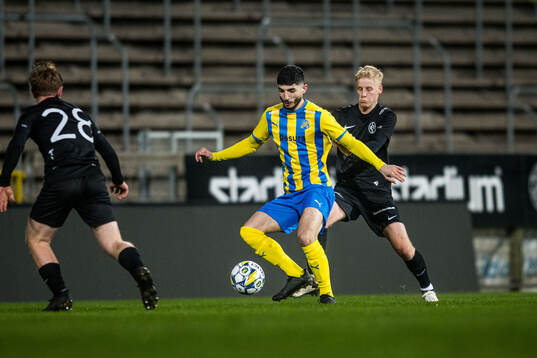 Eskilsminne IFs Adham Hazime och Landskrona BOISs Emil