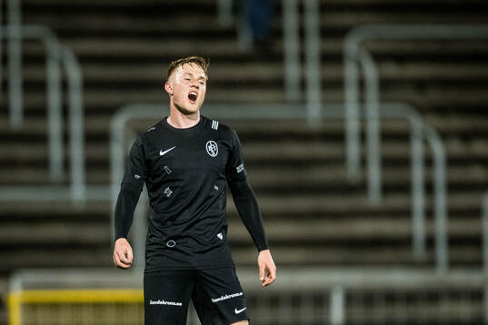 Landskrona BOISs Jesper Strid deppar