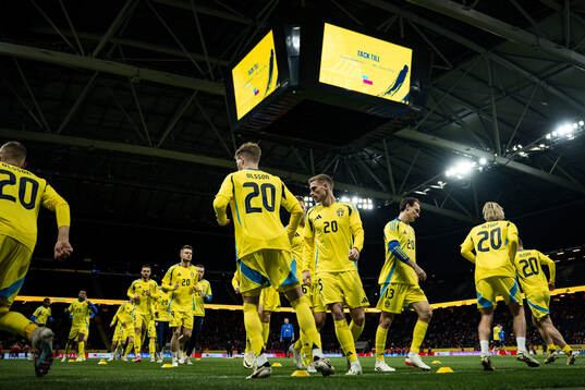 Players of Sweden wearing jersey number 20, honouring
