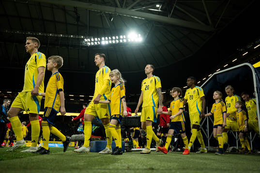 Players of Sweden wearing jersey number 20, honouring