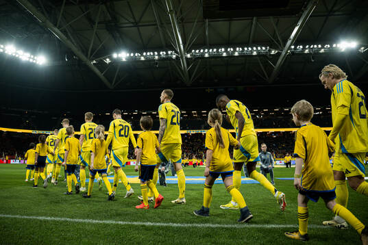 Players of Sweden wearing jersey number 20, honouring