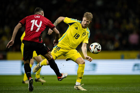 Qazim Laci of Albania and Samuel Gustafson of Sweden