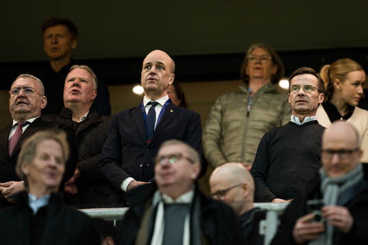 Fredrik Reinfeldt, president of the Swedish Football
