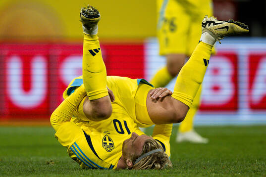 Emil Forsberg of Sweden