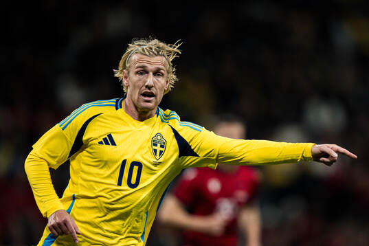 Emil Forsberg of Sweden
