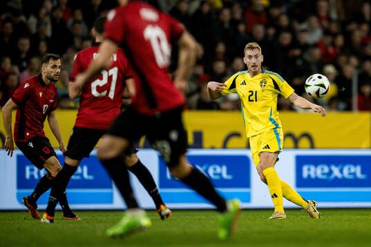Dejan Kulusevski of Sweden