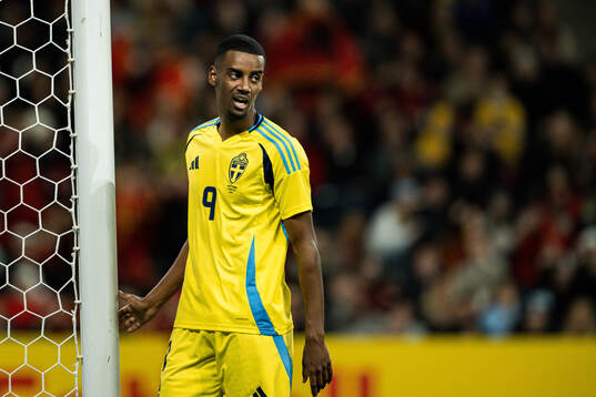Alexander Isak of Sweden