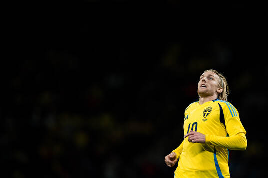 Emil Forsberg of Sweden