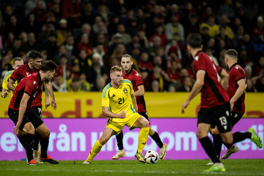 Dejan Kulusevski of Sweden