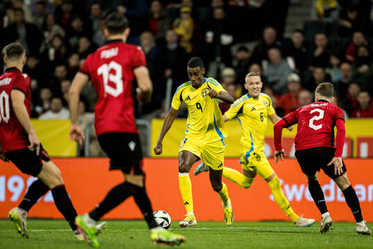Alexander Isak of Sweden
