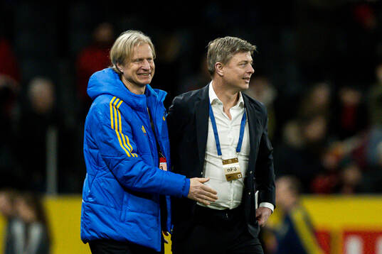 Team manager Stefan Pettersson and Head coach Jon Dahl