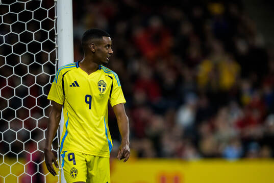 Alexander Isak of Sweden