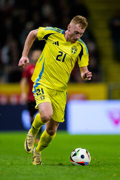 Dejan Kulusevski of Sweden