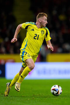 Dejan Kulusevski of Sweden