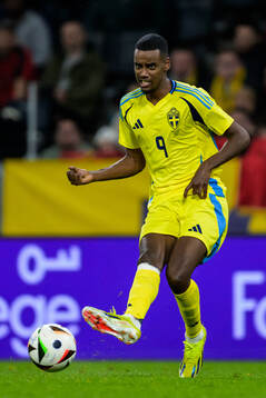 Alexander Isak of Sweden