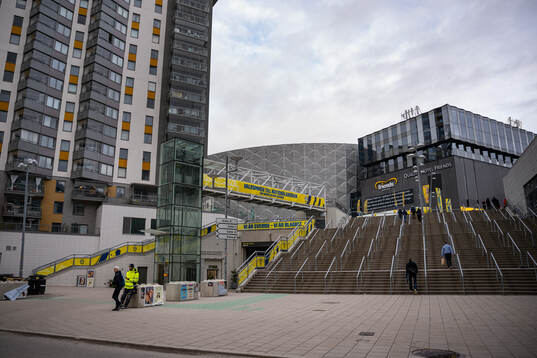 General exterior view of Friends Arena