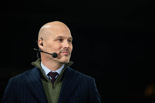 Fredrik Ljungberg of Swedish broadcaster Viaplay