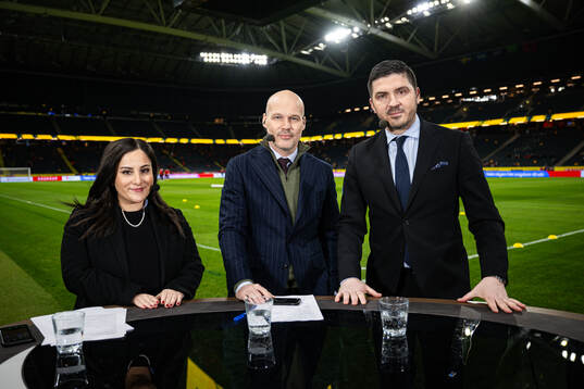 Jennifer Kücükaslan, Fredrik Ljungberg and Bojan Djordjic