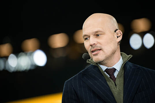 Fredrik Ljungberg in the Viaplay studio