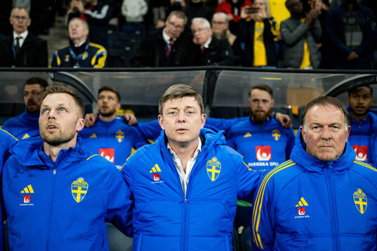 Assistant coach Sebastian Larsson, Head coach Jon Dahl