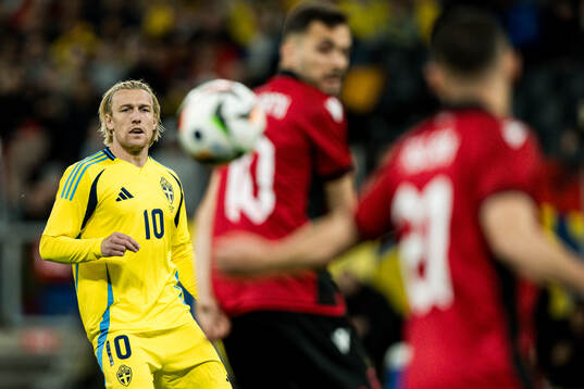 Emil Forsberg of Sweden
