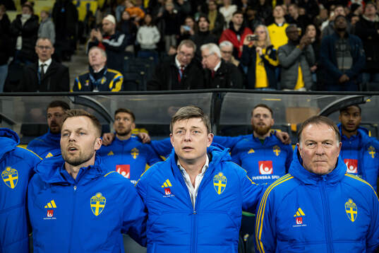 Assistant coach Sebastian Larsson, Head coach Jon Dahl