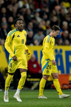 Anthony Elanga of Sweden