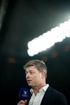 Head coach Jon Dahl Tomasson of Sweden in the Viaplay