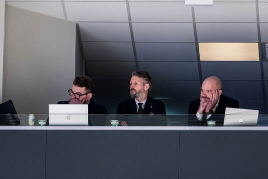 Färjestads sportdirektör Rickard Wallin