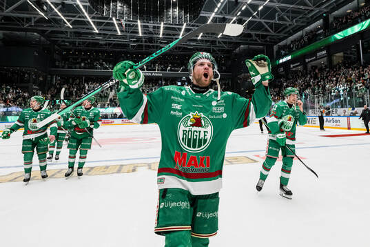 Bläddra bland fler bilder av Ishockey, SHL, Kvartsfinal 3, Rögle - Färjestad