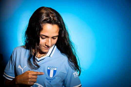 Malmö FF presenterar Mafalda Barboz som ny spelare