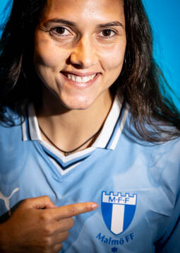 Malmö FF presenterar Mafalda Barboz som ny spelare