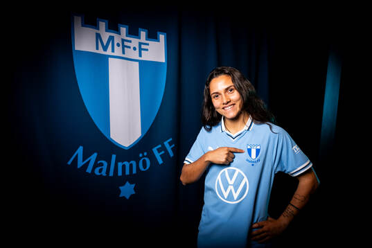 Malmö FF presenterar Mafalda Barboz som ny spelare