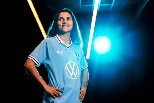 Malmö FF presenterar Mafalda Barboz som ny spelare