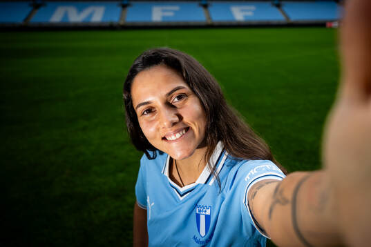 Malmö FF presenterar Mafalda Barboz som ny spelare