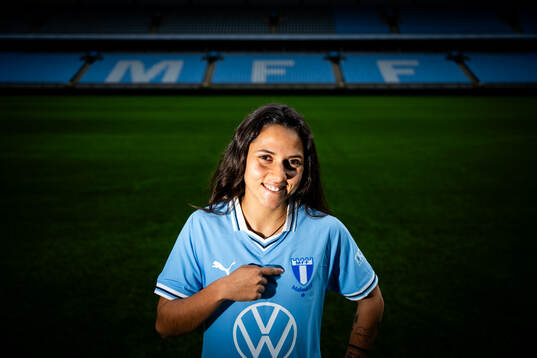 Malmö FF presenterar Mafalda Barboz som ny spelare