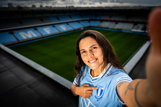 Malmö FF presenterar Mafalda Barboz som ny spelare