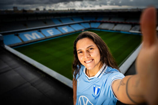 Malmö FF presenterar Mafalda Barboz som ny spelare