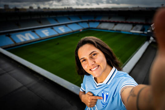 Malmö FF presenterar Mafalda Barboz som ny spelare