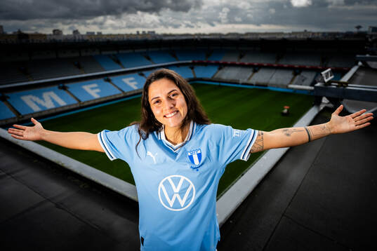 Malmö FF presenterar Mafalda Barboz som ny spelare